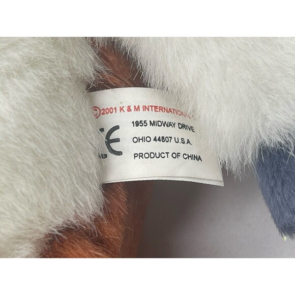 VTG 2001 K&M International Wild Republic Hanging Tamarin Monkey Plush 12” RARE - Picture 14 of 16